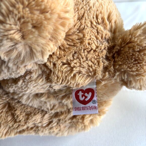 Vintage 2005 Classic TY 100% Silk CRADLES The 16" Mommy & Cub Teddy Bear Plush - Picture 7 of 9